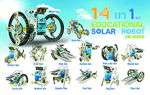 14 in 1 Solar Educational Robot