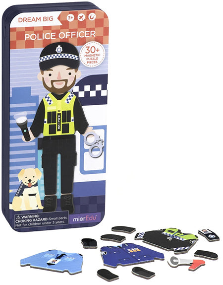 Travel Puzzle Box - Police Officers