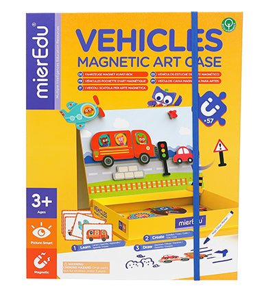 Magnetic Art Case -Vehicles