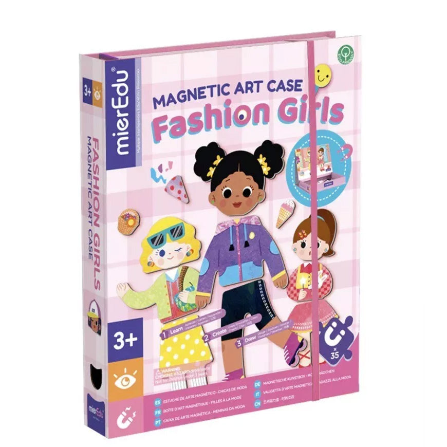 Magnetic Art Case Fashion Girls