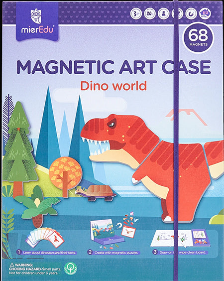 Magnetic Art Case - Dino World