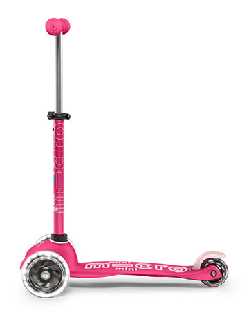 Mini Micro Deluxe Scooter Pink LED
