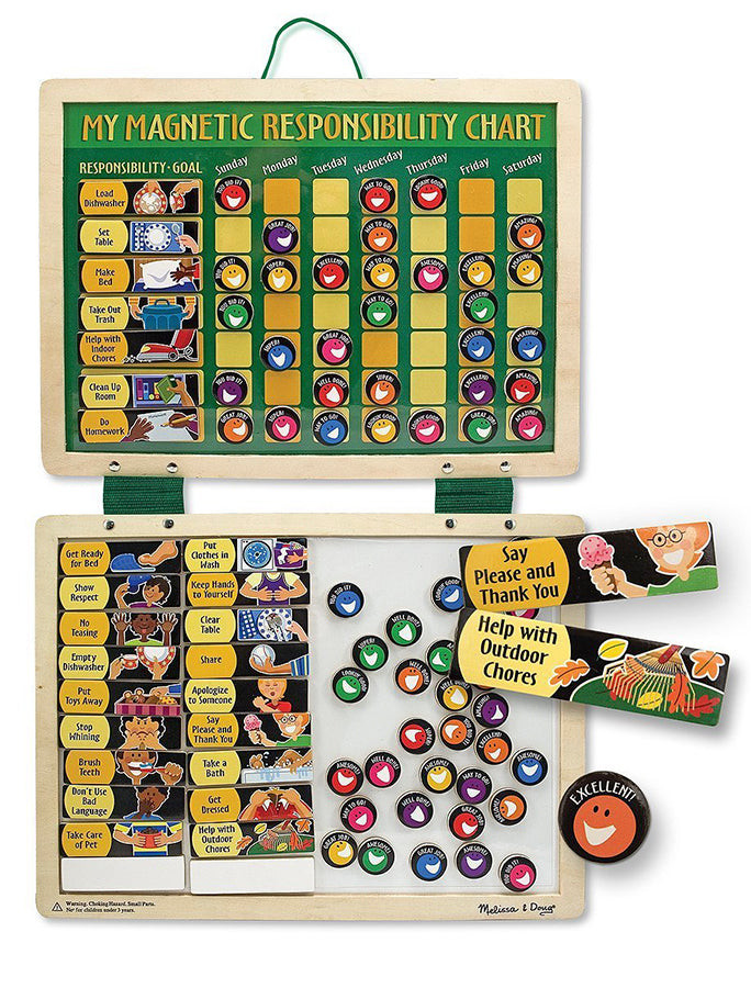 Melissa & Doug Magnetic Responsibility Chart