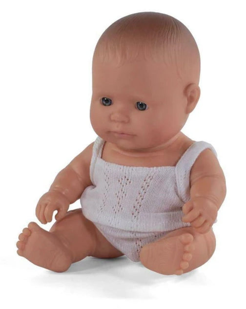 Miniland Caucasian Boy 21CM Doll