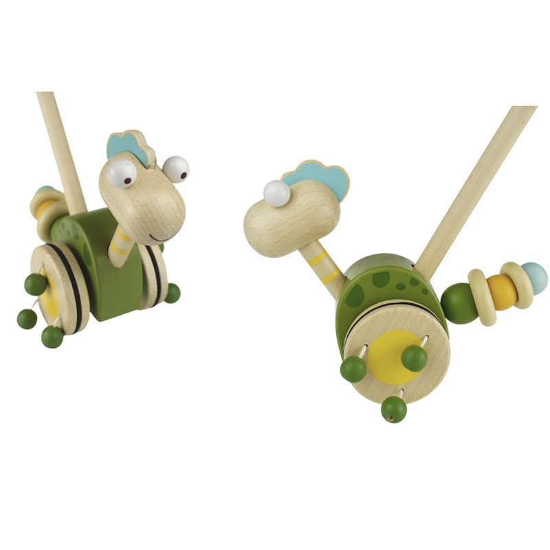 Push Along Calm & Breezy Dinosaur - Green