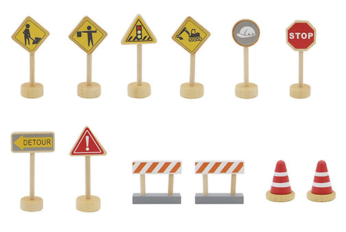 Road Sign Playset 12 Pc