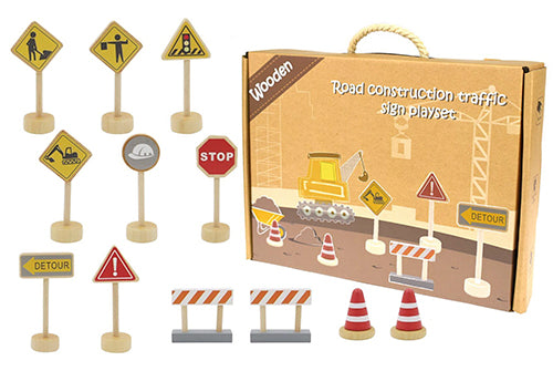 Road Sign Playset 12 Pc