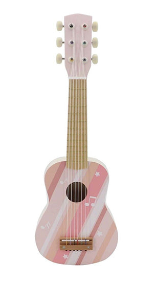 Six String Wooden Guitar- Pink