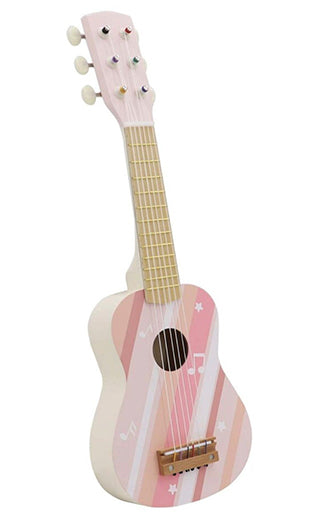 Six String Wooden Guitar- Pink