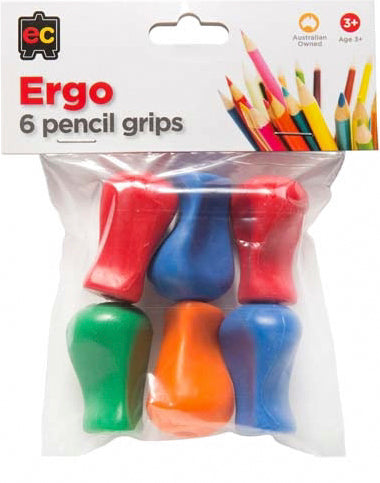 Ergo Pencil Grips Pack Of 6