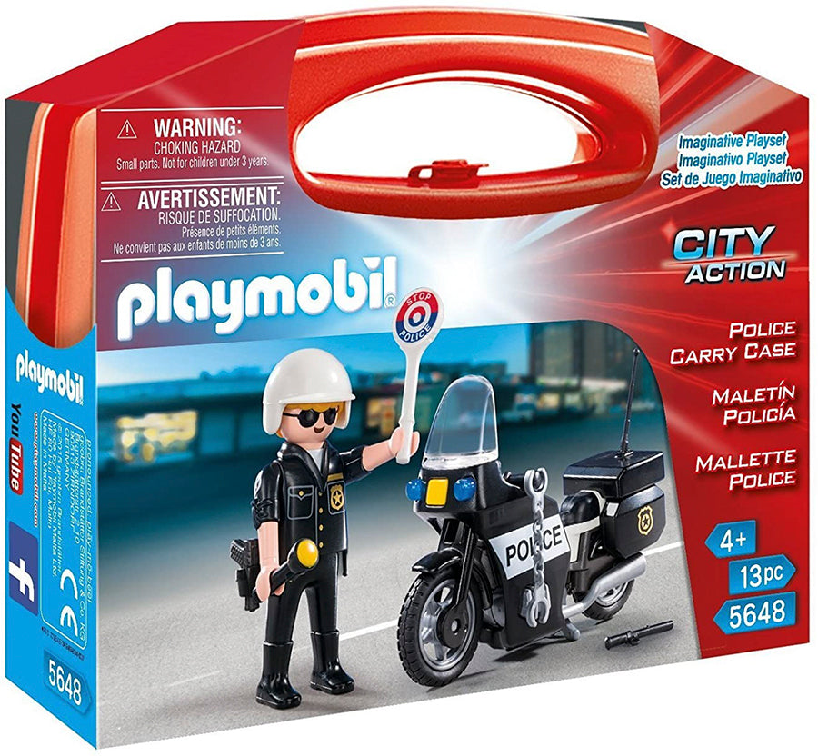 Playmobil Police Carry Case