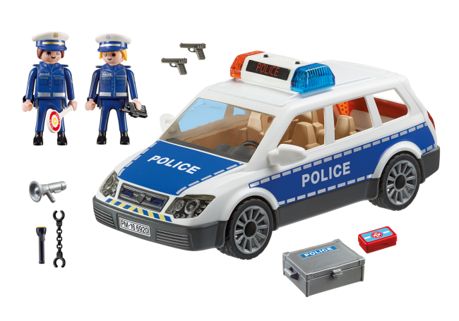 Playmobil Police Car with Light and Sounds