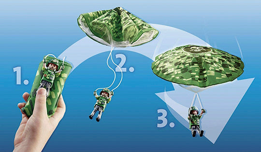 Playmobil Police Parachute Search