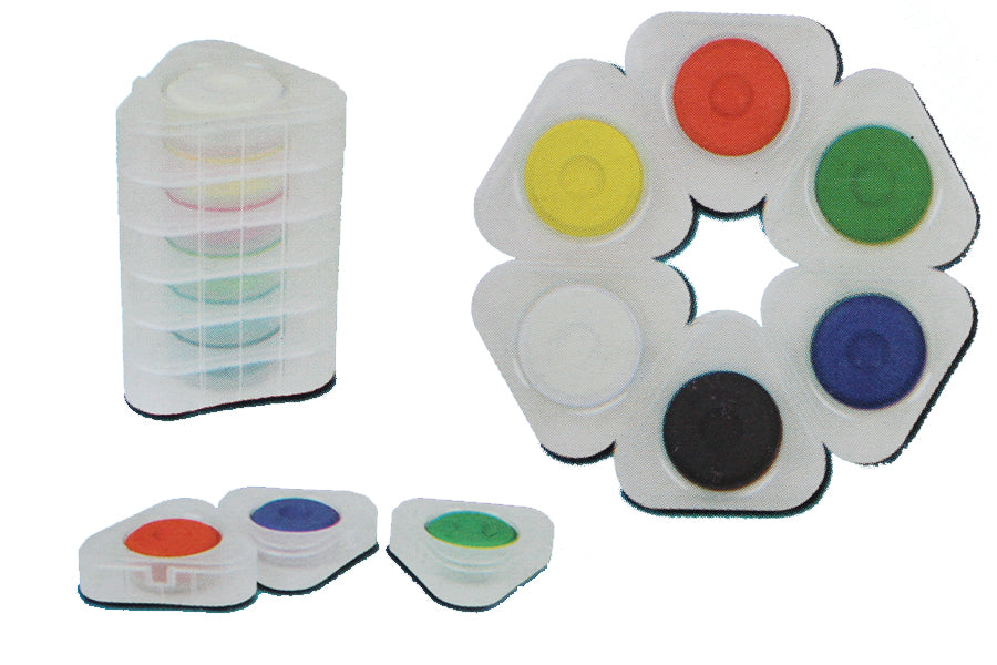 Tempera Paint Wheel 6pc set