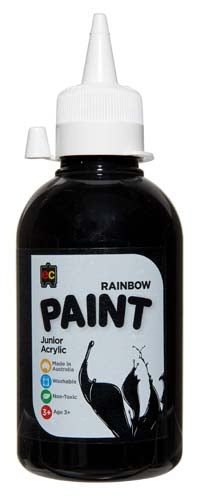 Rainbow Paint 250ml Black