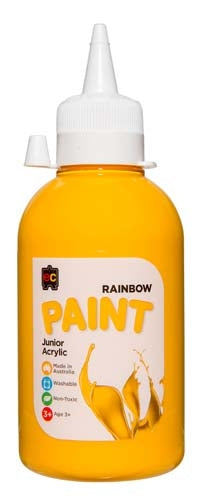 Rainbow Paint 250ml Warm Yellow