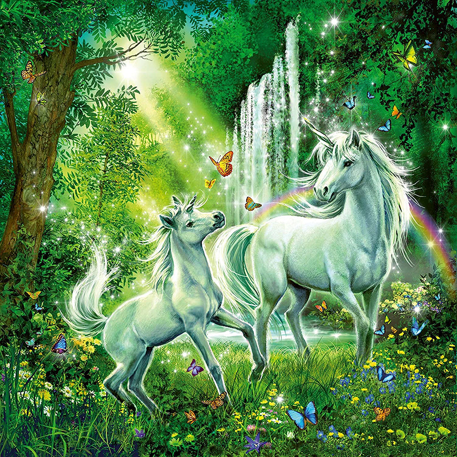 Ravensburger - Beautiful Unicorns Puzzle 3x49 pieces