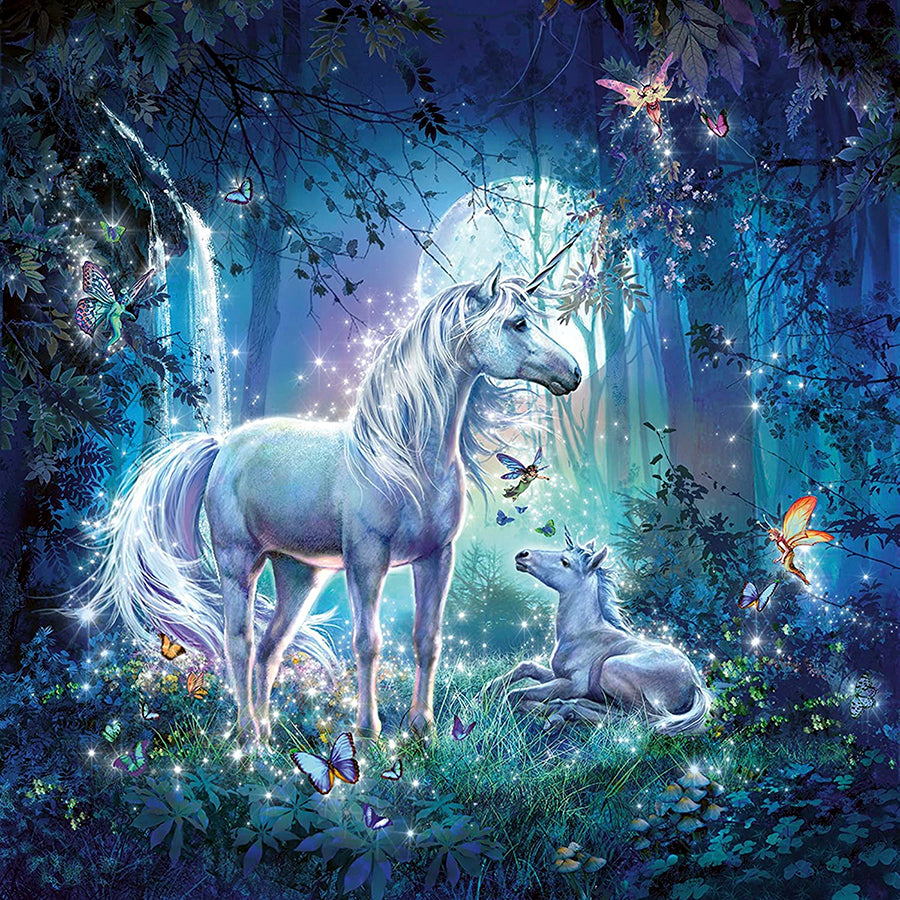 Ravensburger - Beautiful Unicorns Puzzle 3x49 pieces