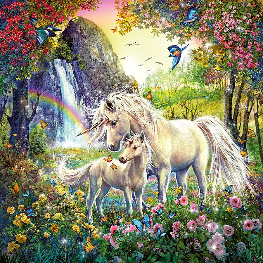 Ravensburger - Beautiful Unicorns Puzzle 3x49 pieces