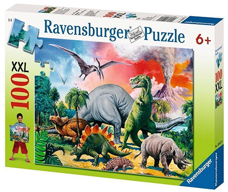 Ravensburger Among The Dinosaurs Puzzle 100pc