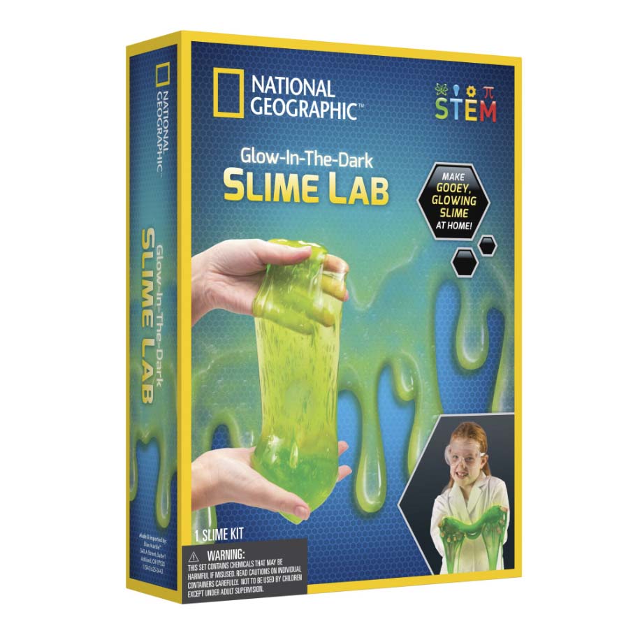 National Geographic Glow-in-the-Dark Slime Lab