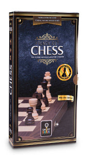 Wooden Chess Set 40cm French Cut