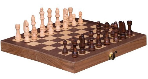 Wooden Chess Set 40cm French Cut