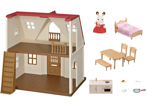 Sylvanian Families- Red Roof Cosy Cottage