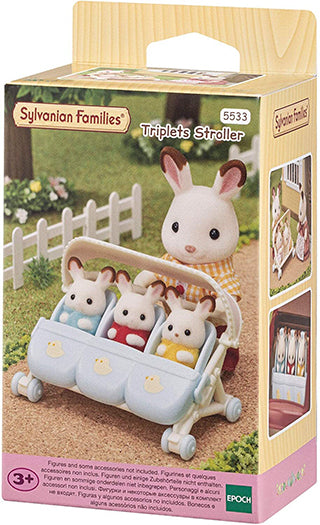 Sylvanian Family - Triplets Stroller