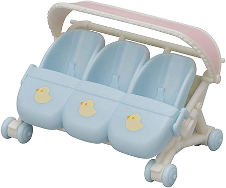 Sylvanian Family - Triplets Stroller