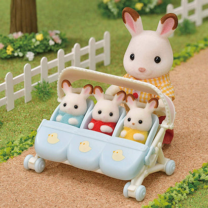 Sylvanian Family - Triplets Stroller