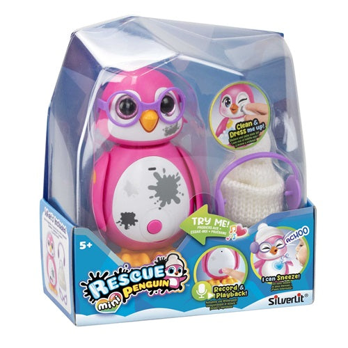 Rescue Mini Penguin - Pink - Silverlit