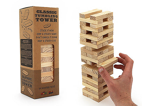 Classic Wooden Tumbling Tower
