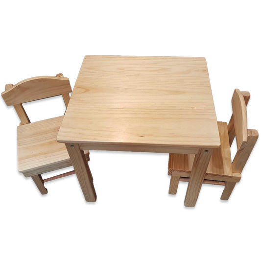 Table Square & Chair Set (Drouin)