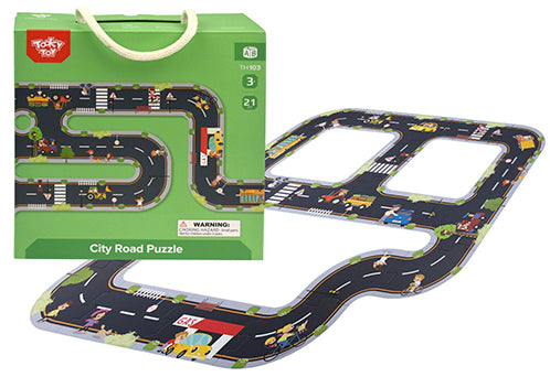 City Road Puzzle Playmat