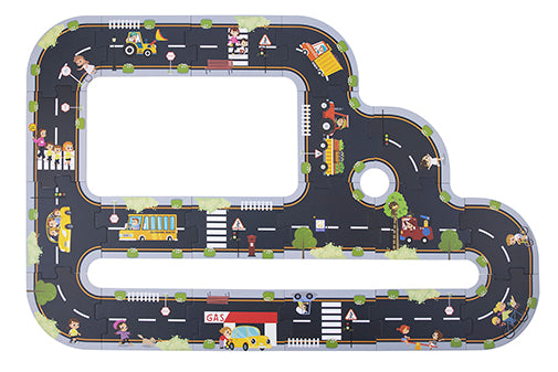 City Road Puzzle Playmat