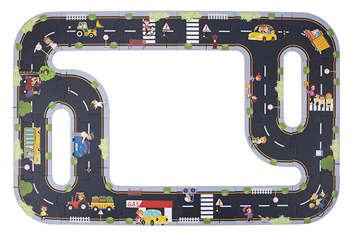 City Road Puzzle Playmat