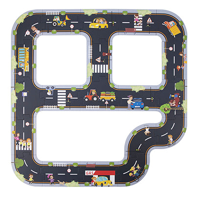 City Road Puzzle Playmat