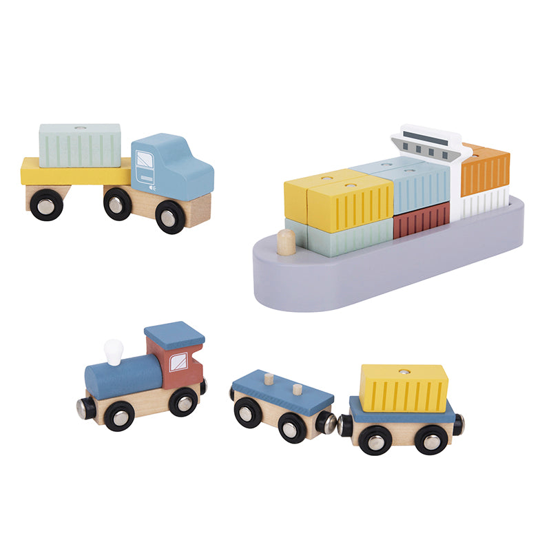 Port Crane Cargo Set