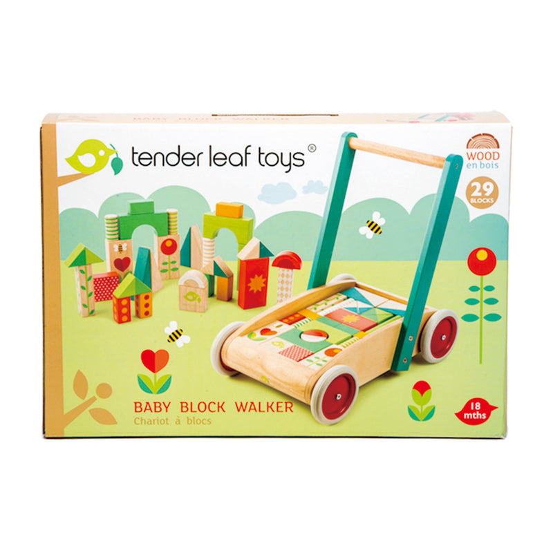 Wagon With Blocks - Tenderleaf