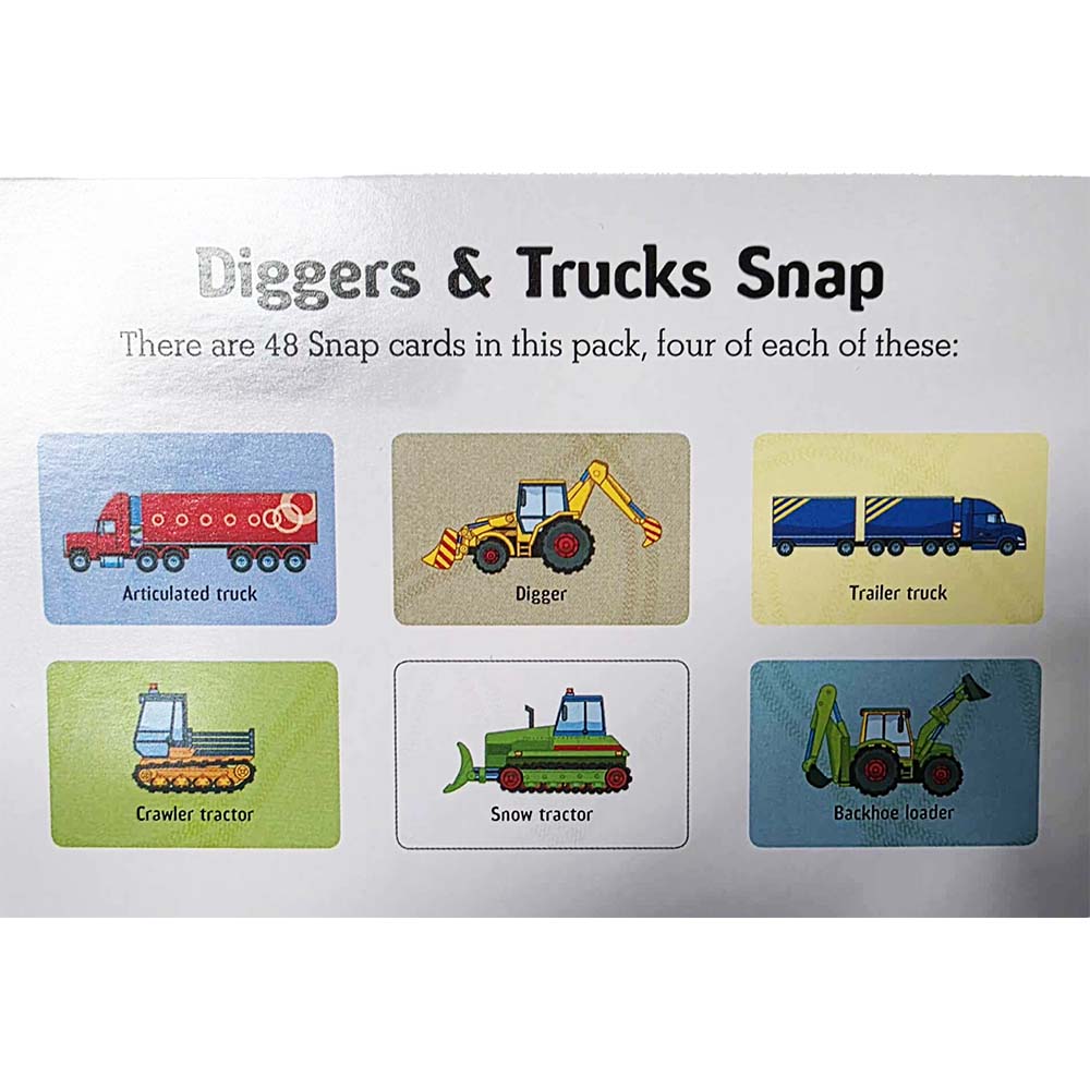 Trucks & Diggers Snap- Usborne