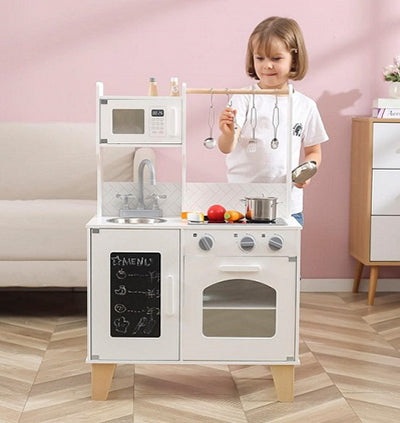 Little Chefs Kitchen - Classic White - PolarB - Viga Toys