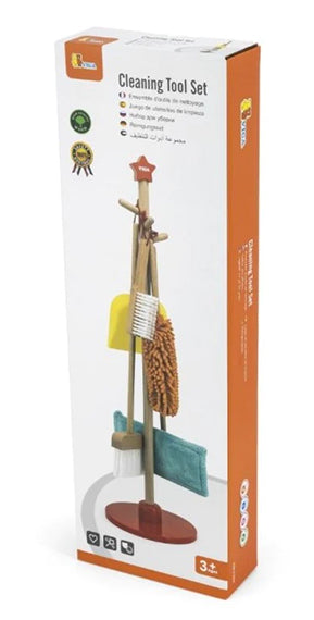 Viga Wooden Cleaning Tool Set