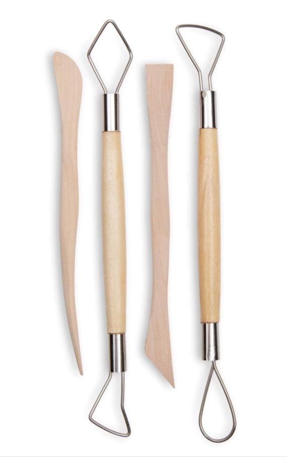 Wooden Modelling Tools 4pc – Windmill Educational Toys