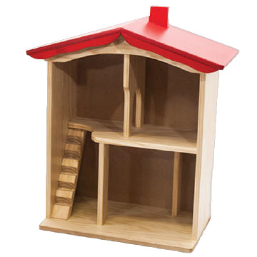 Doll's House 2 Storey- Red Roof