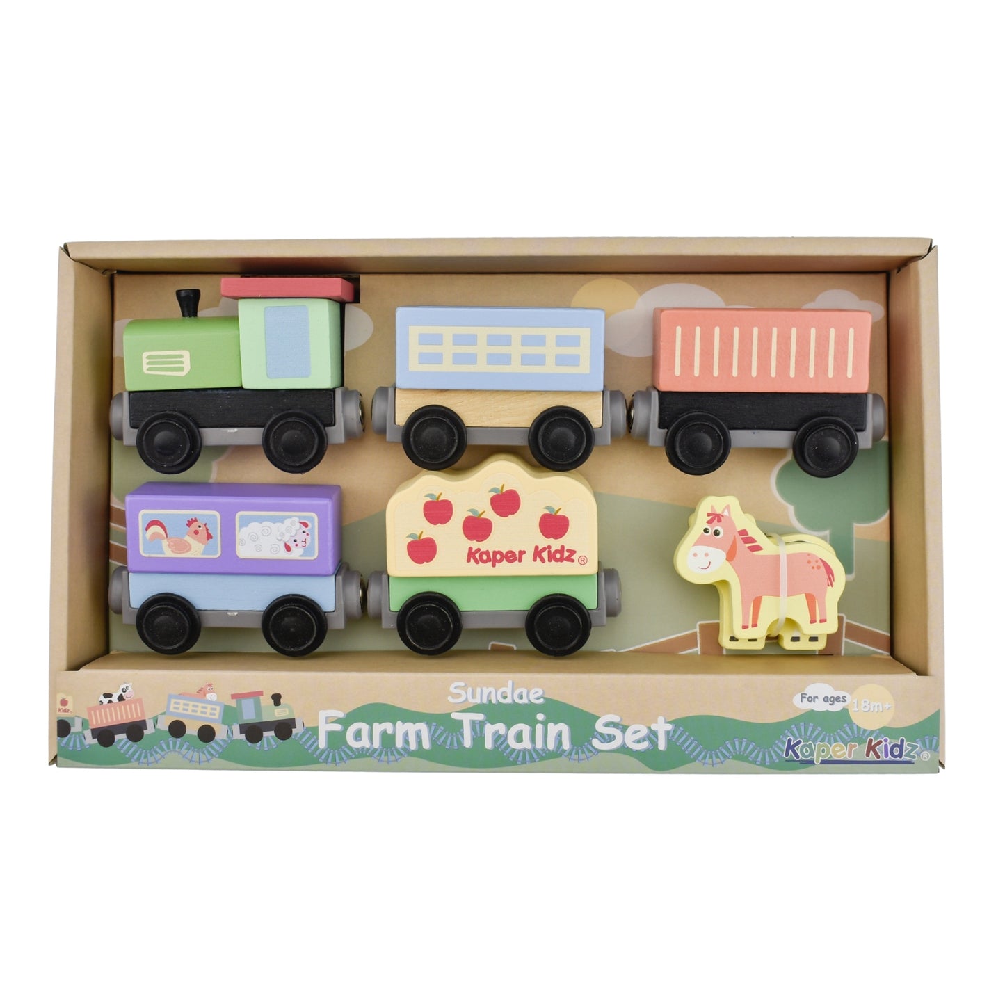 Sundae Farm Train Set