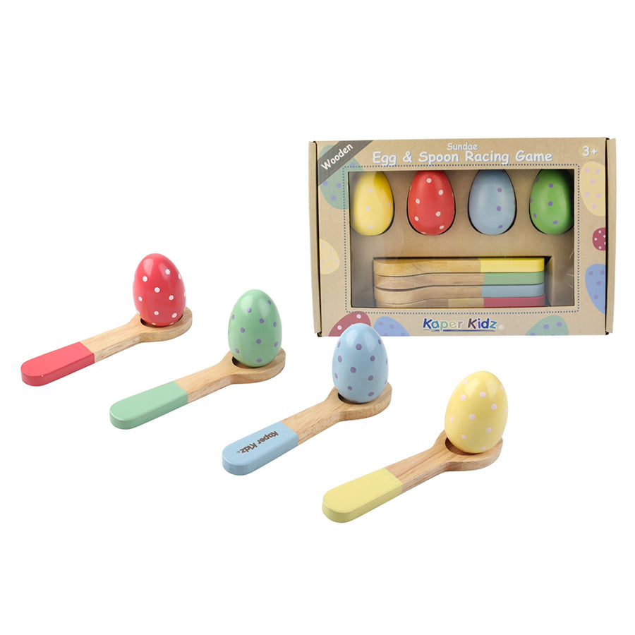 Sundae Egg & Spoon Racing Game