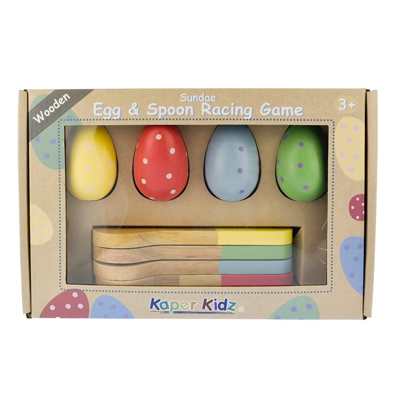 Sundae Egg & Spoon Racing Game