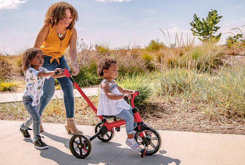 YVelo Flippa Trike 4 in 1 (Red)