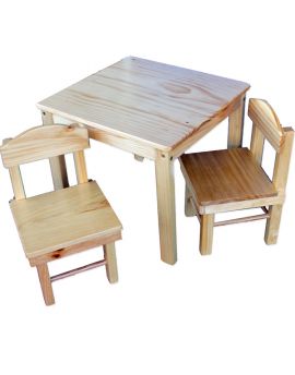 Table Square & Chair Set (Drouin)